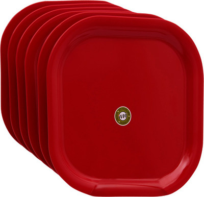 

Iveo IVEO RED SQUARE FULL PLATE 11" (6PCS GP) Plate Set(Pack of 6)