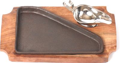 

I.Hoemz Sizzler Tray Euro With Gravy Pot Tray Set