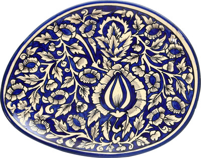 

Caffeine Blue Mughal Plate