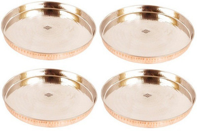 

IndianArtVilla Quarter Dinner Plate Set(4 Units)