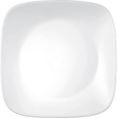 

Corelle Square Round Winter frost white 6 Pcs Medium Plate Set(Pack of 6)