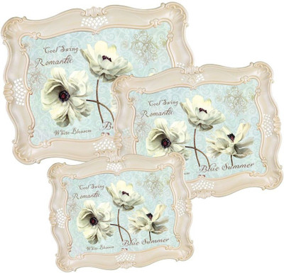 

Asian Victorian Tray Set(Pack of 3)