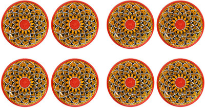 

Caffeine Morocco Plate(Pack of 8)