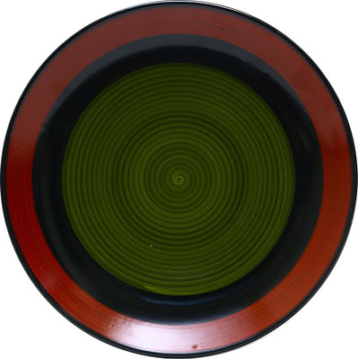 

Caffeine Green Chandrakari Plate