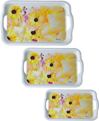 

RECON Melamine Serving Tray Set - 6 pcs Tray Set(3 Units)