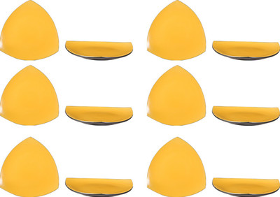 

Caffeine Yellow Elite Plate(Pack of 12)