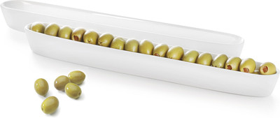 

Sivica Porcelain Tray - MOD0494 (White, Pack of 2) Tray(Pack of 2)