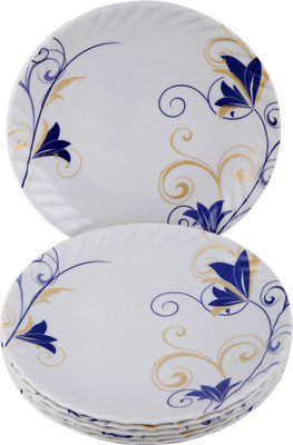 

Sony crazy kali trendy snacks round half plate Plate Set(6 Units)