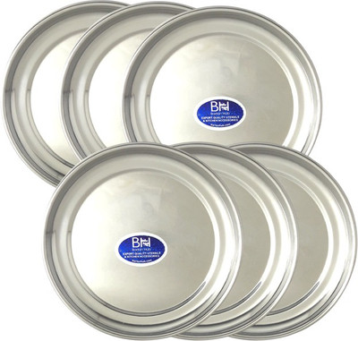 bartan hub Plate Set(Pack of 6)