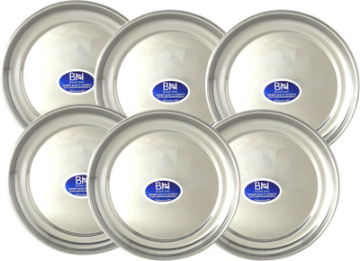 

bartan hub Plate Set(Pack of 6)