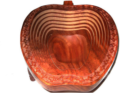 

Crafts Paradise Apple Shape Spring Design Tray