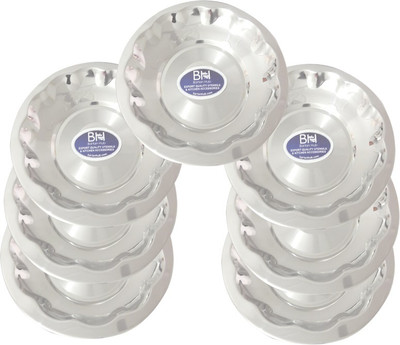 

bartan hub Plate(Pack of 7)