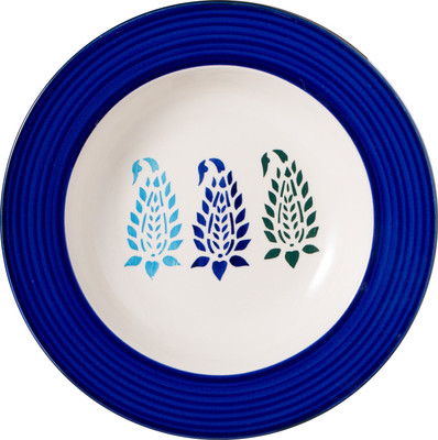 Caffeine Blue Boota Plate