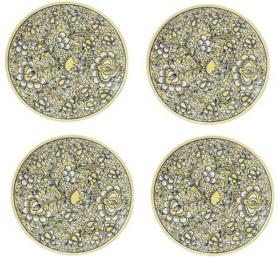 

Sunshine Dinner Dish With Mughal Pattern In Blue Colour Plate Set(Pack of 4)