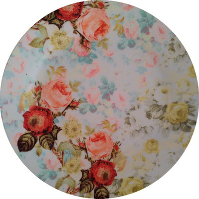 

fabulloso Leaf Designs Light Blue Vintage Quarter Plate