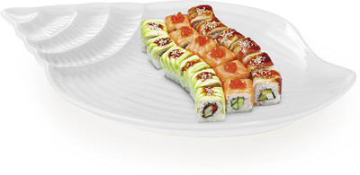

Sivica Porcelain Tray - MOD0475 (White, Pack of 1) Tray