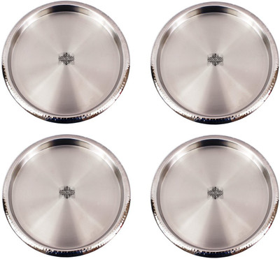 

IndianArtVilla Set of 4 Tray Tray Set(Pack of 4)