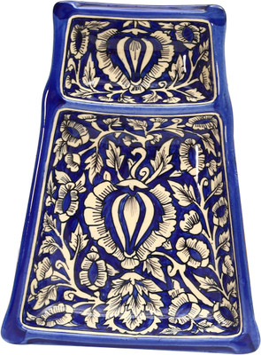 

Cafeine Blue Mughal Plate