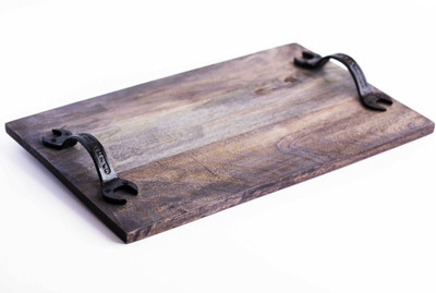 

Poppadum Art Spanner Tray - Charcoal Grey Tray