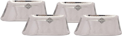 

IndianArtVilla Tray Set(Pack of 4)