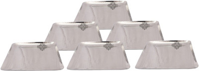 

IndianArtVilla Tray Set(Pack of 6)