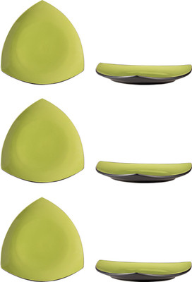 

Caffeine Lime Elite Plate(Pack of 6)