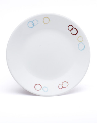 

Corelle Livingware Circle 6 Pcs Small Plate Set(Pack of 6)