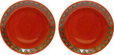 Caffeine Soorya Plate(Pack of 2)