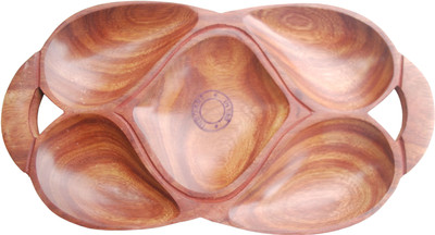 

Indoart Sheesham single piece 12 inch Tray
