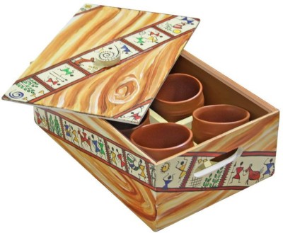 

Rang Rage Colorful Warli Tray Set(Pack of 7)