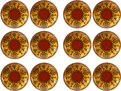 

Caffeine Romani Plate(Pack of 12)