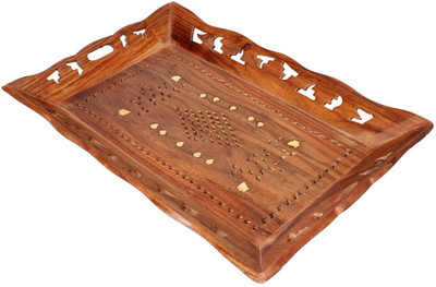 

Store Indya Hand Carved Rose Tray
