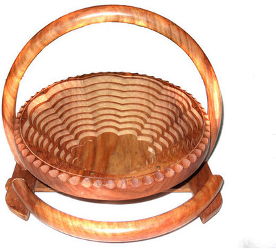 36% OFF on Crafts Paradise Classic Round Shape With Handle And Spring Design Tray(Tray) 36% OFF on Crafts Paradise Classic Round Shape With Handle And Spring Design Tray(Tray)