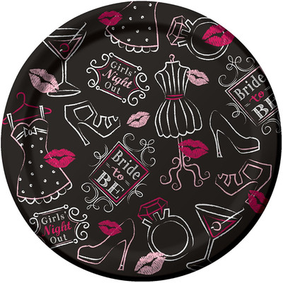 

Funcart Funcart Bridal Bash 7 inch Plates Plate(Pack of 8)