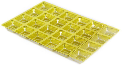 

MEENA Chocolate Packaging Tray(Pack of 75)