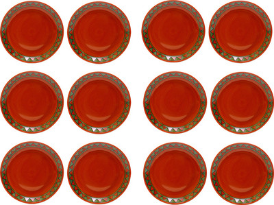 

Caffeine Soorya Plate(Pack of 12)