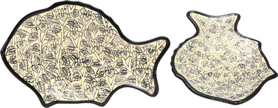 

Cafeine Black Peru Plate(Pack of 2)