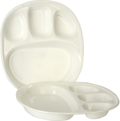 Saflona Simple and Elegant Plate Set(Pack of 2)