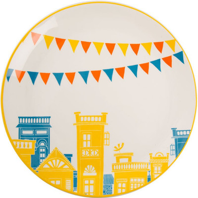 

Chumbak Building Dinner Plate