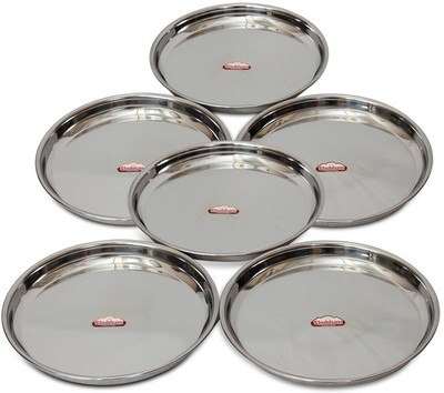 

Shubham Plate Set(Pack of 6)