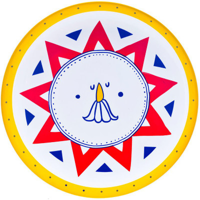 

Chumbak Moon And Stars Dinner Plate
