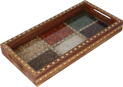 

India Unltd Polished Stone Tray