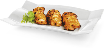 Sivica Porcelain Tray - MOD0535 (White, Pack of 1) Tray