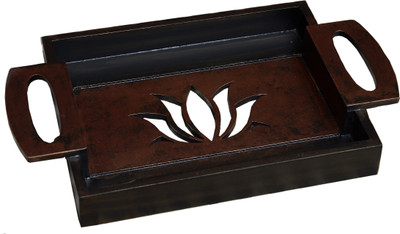 

Aarav Designs 1 Lotus Tray