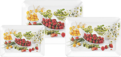 

Servewell Kiwi & Strawberry Tray Set(Pack of 3)