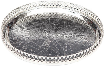 

Queen Anne Silver Plated Tray - MOD0413 (Silver, Pack of 1) Tray