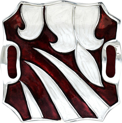 

The Divine Luxury Tray with Abstract Design (Red) Tray
