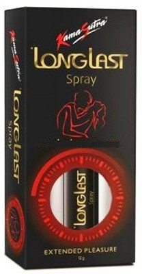 KamaSutra Long Last Spray Pleasure Enhancement(12 g Pack of 1)