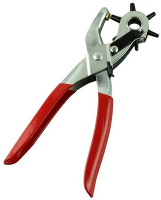 

TAG3 High Quality Revolving Leather Canvas Rubber Belt Holes Punch Plier(Length : 8.5 inch)