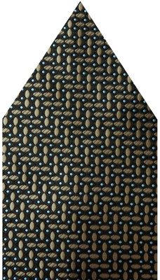 

Navaksha Floral Print Microfibre Pocket Square, Brown
